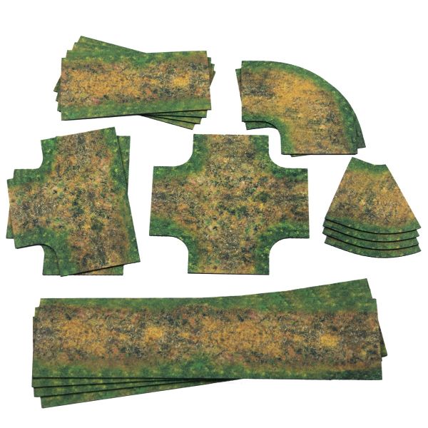 Błoto - Zestaw dróg 2D (szer. 7,6 cm / 3")