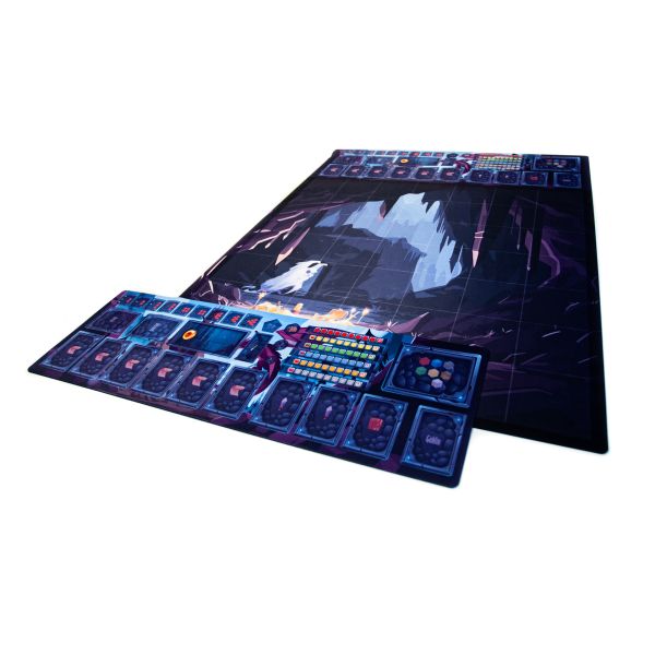 Gumowa mata kompatybilna z Brzdęk! Katakumby - Kompletna Plansza do gry do 6 graczy