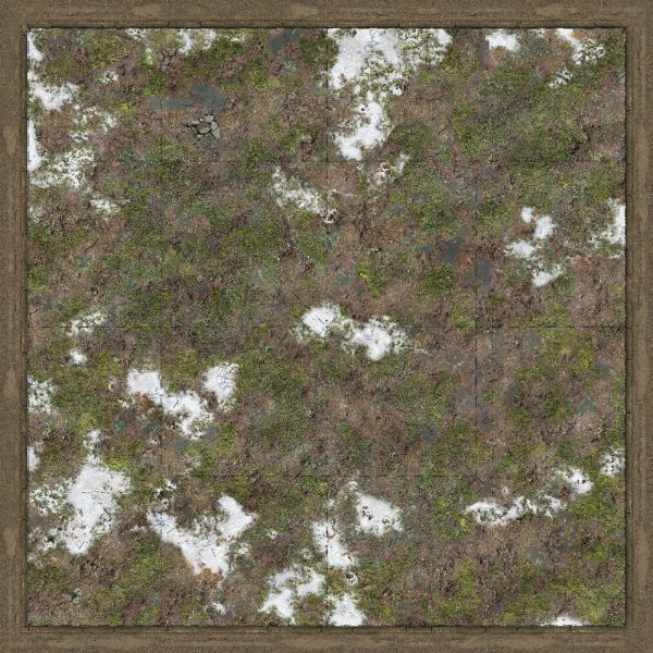 Malifaux Przedwiośnie, jednostronna, antypoślizgowa mata materiałowa - 37" x 37" / 94 cm x 94 cm