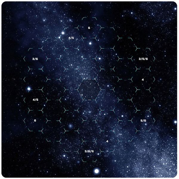 Gumowa mata komatybilna z Twilight Imperium 4ed 85x85 cm