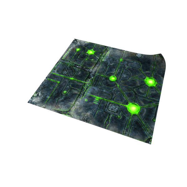 DeathWorld Tomb 48”x48” / 122x122 cm - mata do gier bitewnych