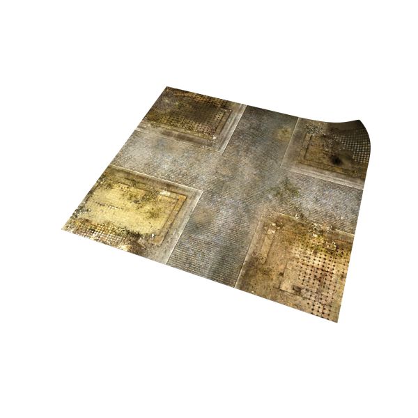 Pustynne gruzowisko 36”x36” / 91,5x91,5 cm - mata do gier bitewnych