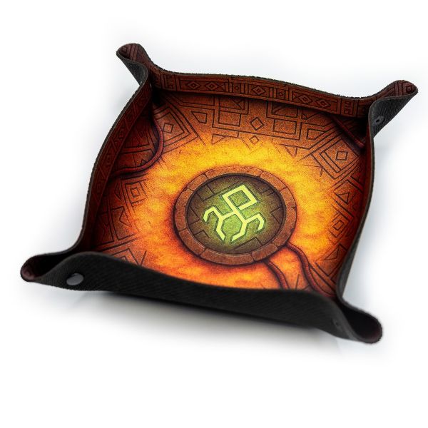 Tacka na kości - Dice Tray - Maszyneria Pradawnych 22x22 cm