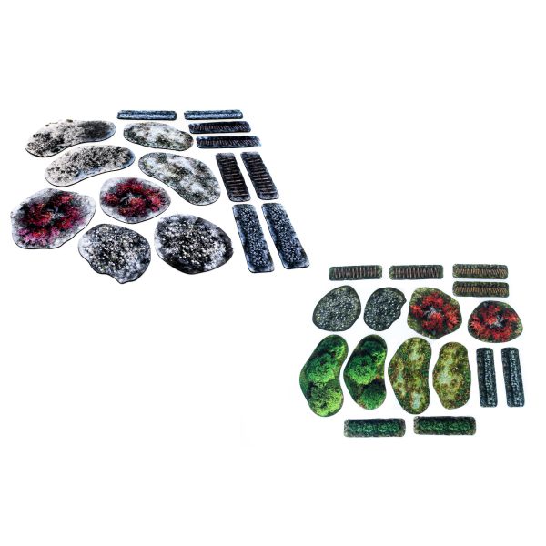 Zestaw terenów 2D kompatybilny A Song of Ice and Fire