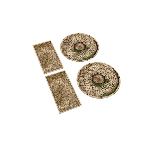 Gumowe strefy kompatybilne z Warmachine/Hordes - Bruk