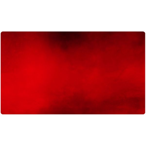 Czerwona 24"x14" / 61x35,5 cm - gumowa mata do gier karcianych
