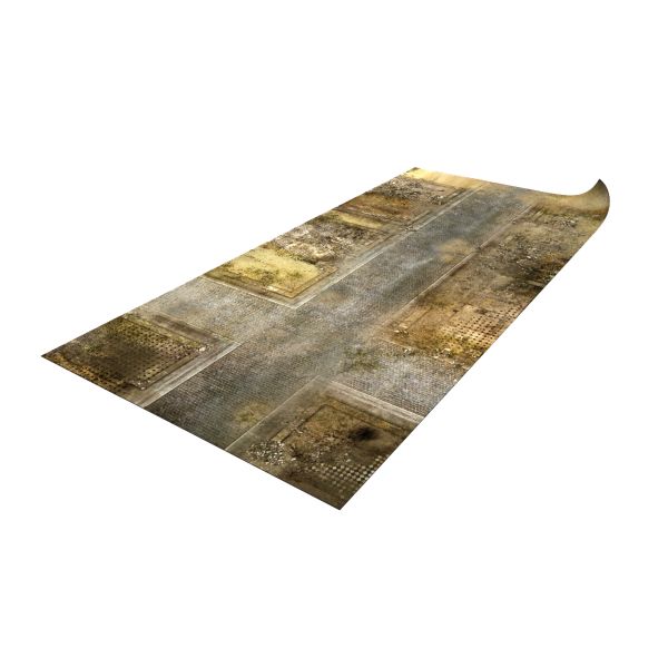 Pustynne gruzowisko 72”x36” / 183x91,5 cm - mata do gier bitewnych