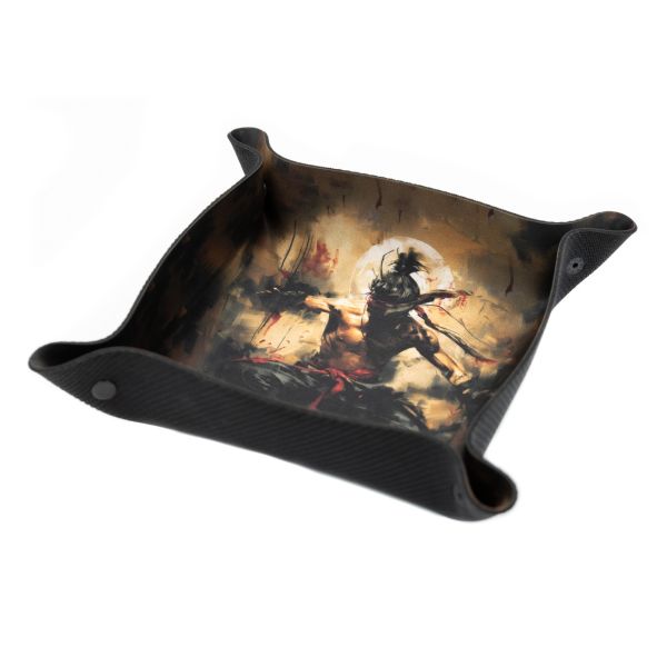 Tacka na kości - Dice Tray - Samurai 22x22 cm