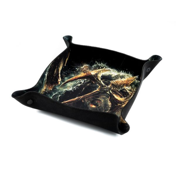 Tacka na kości - Dice Tray - Epicki Topór 22x22 cm