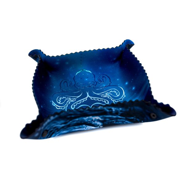 Błyszcząca Ośmiornica - Dice Tray premium z wykończeniem Holo