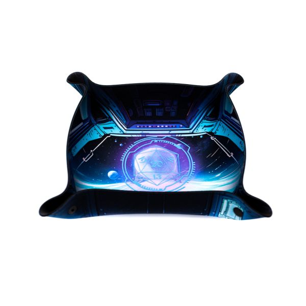 HUD statku kosmicznego - Dice Tray premium świecący w ciemności