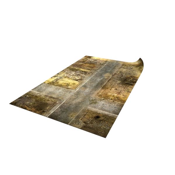 Pustynne gruzowisko 72”x48” / 183x122 cm - mata do gier bitewnych
