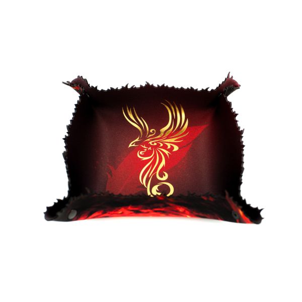 Feniks - Dice Tray premium ze złotym wykończeniem