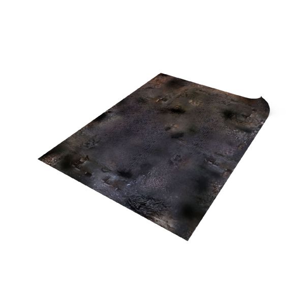 Zrujnowane Miasto 44”x60” / 112x152 cm - mata do gier bitewnych