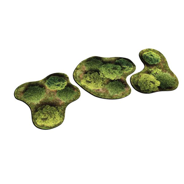 Zestaw gumowych terenów 2D - Las