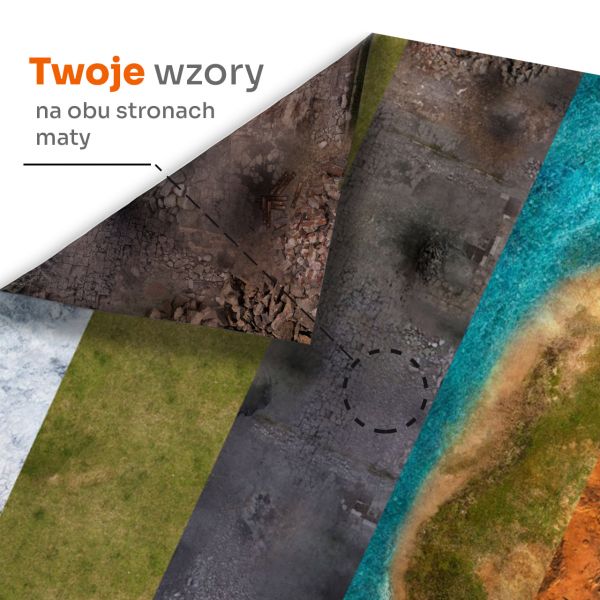 Personalizowana mata lateksowa dwustronna