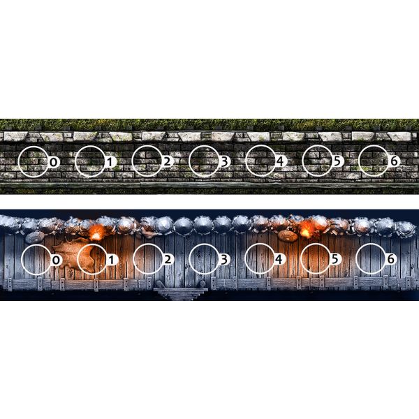 Zestaw murów kompatybilnych z grą A Song of Ice and Fire