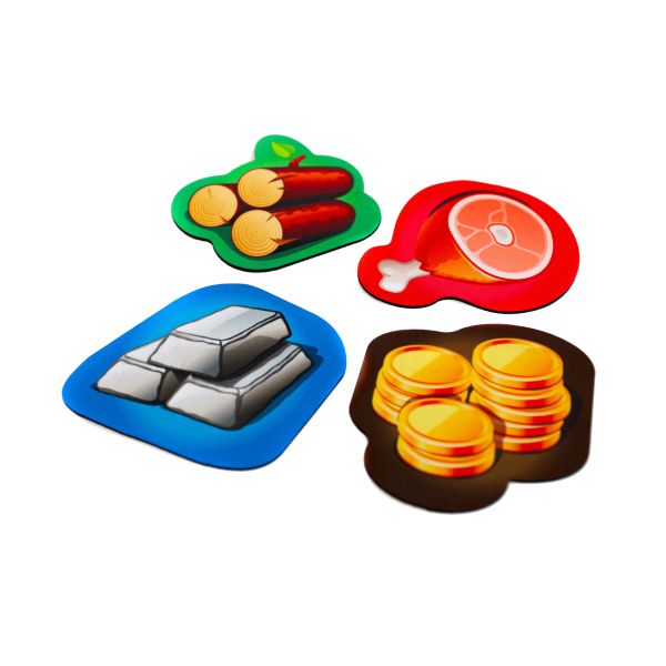 Podkładki pod kubek - Surowce - 4 sztuki