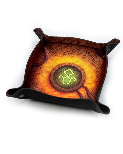 Tacka na kości - Dice Tray - Maszyneria Pradawnych 22x22 cm