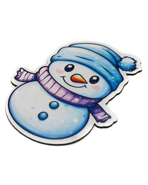 Podkładki pod kubek - Bałwanki - 4 szt