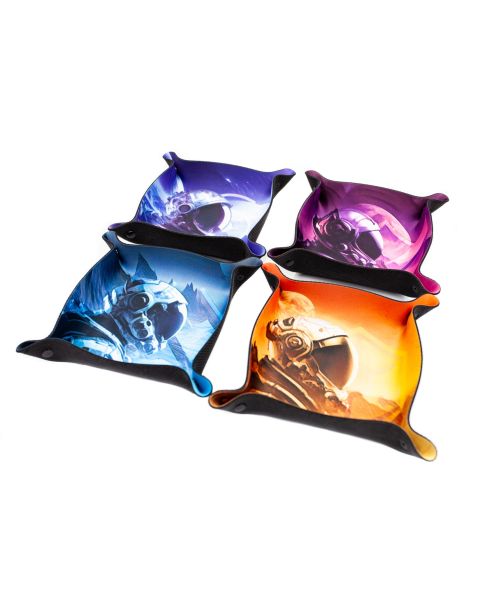 ISS Vanguard - Zestaw 4 Dice Tray'&oacute;w 20x20 cm