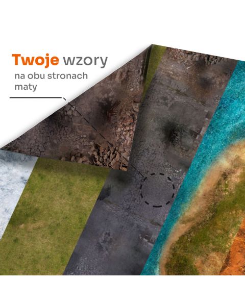 Personalizowana mata lateksowa dwustronna